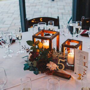 Wooden Candle Lanterns - Rustic/Farmhouse decor